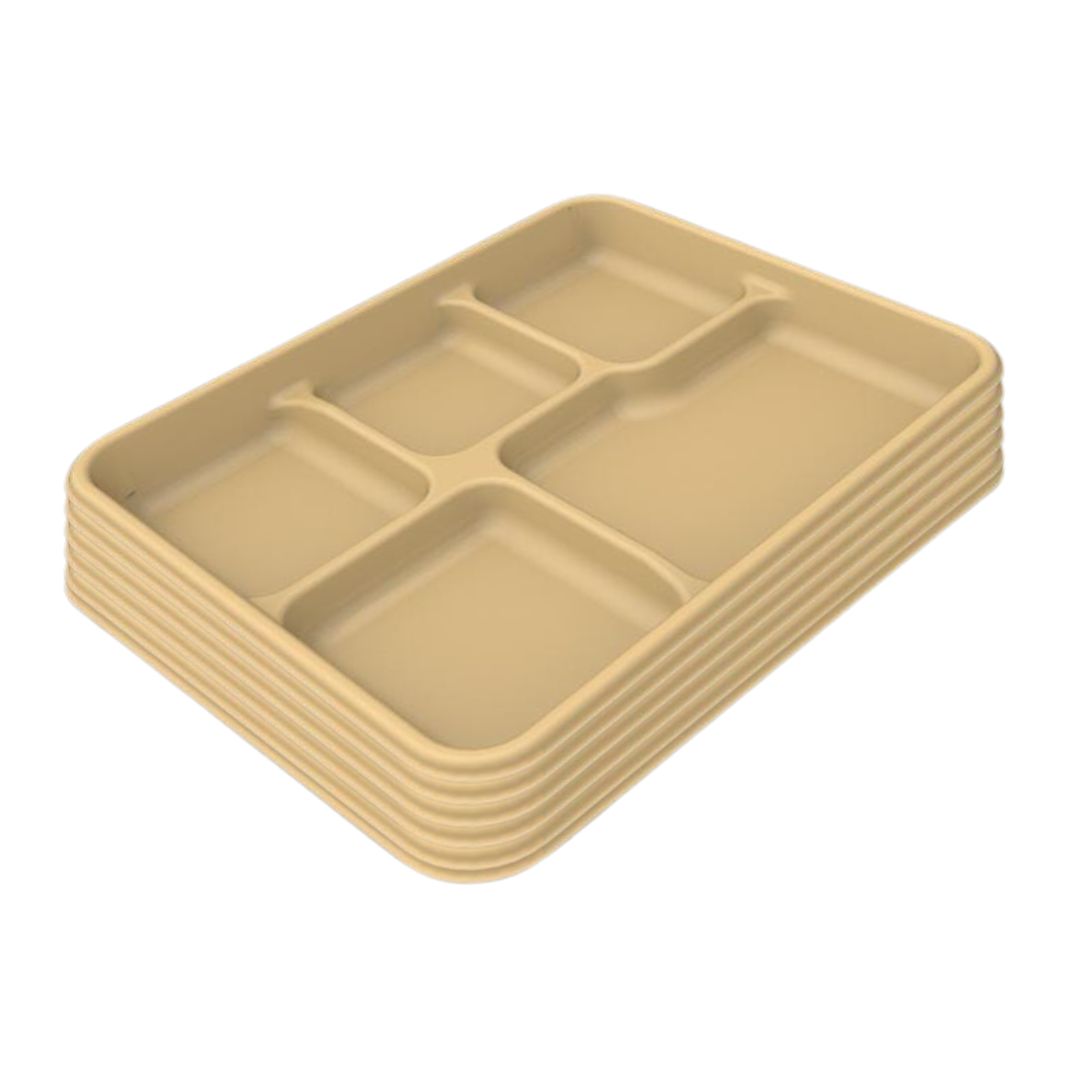 5 Compartment Kids Meal Trays