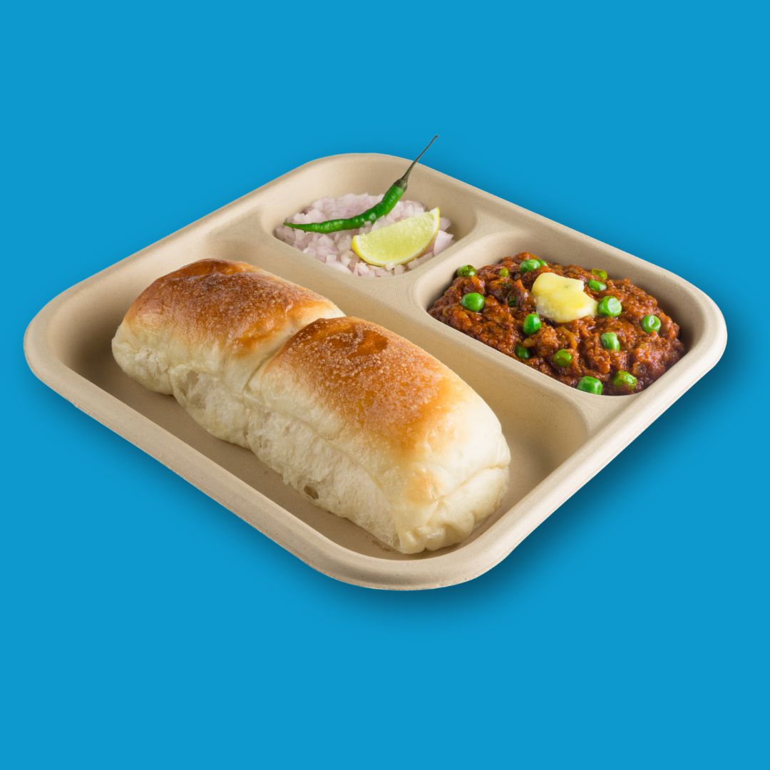 3 Compartment Meal Trays