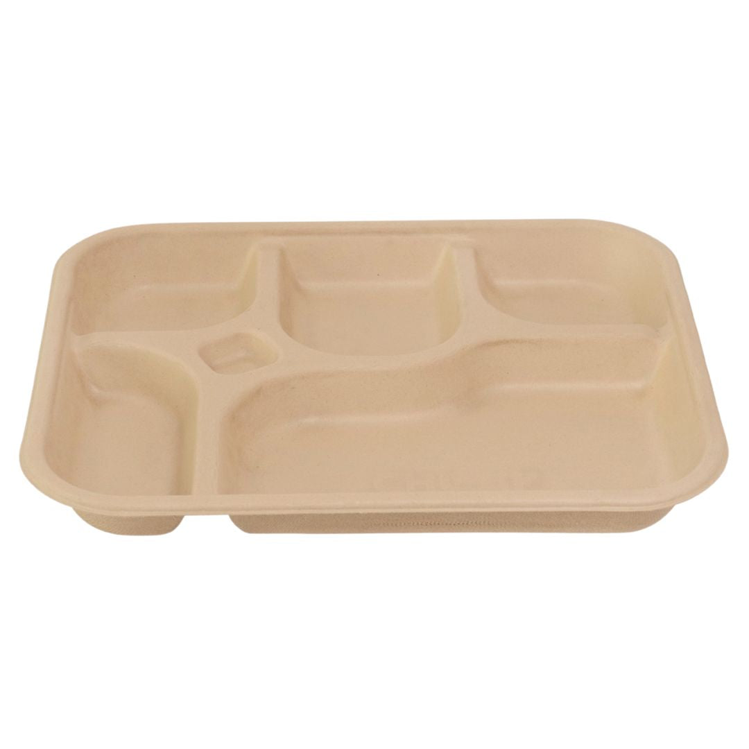 5 Compartment Meal Trays