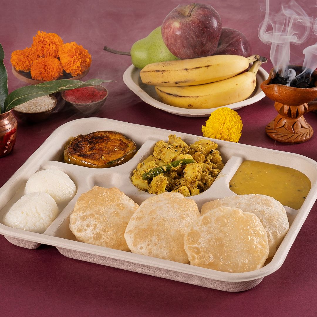 5 Compartment Meal Trays