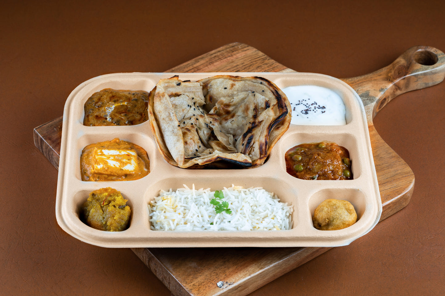 8 Compartment Meal Tray